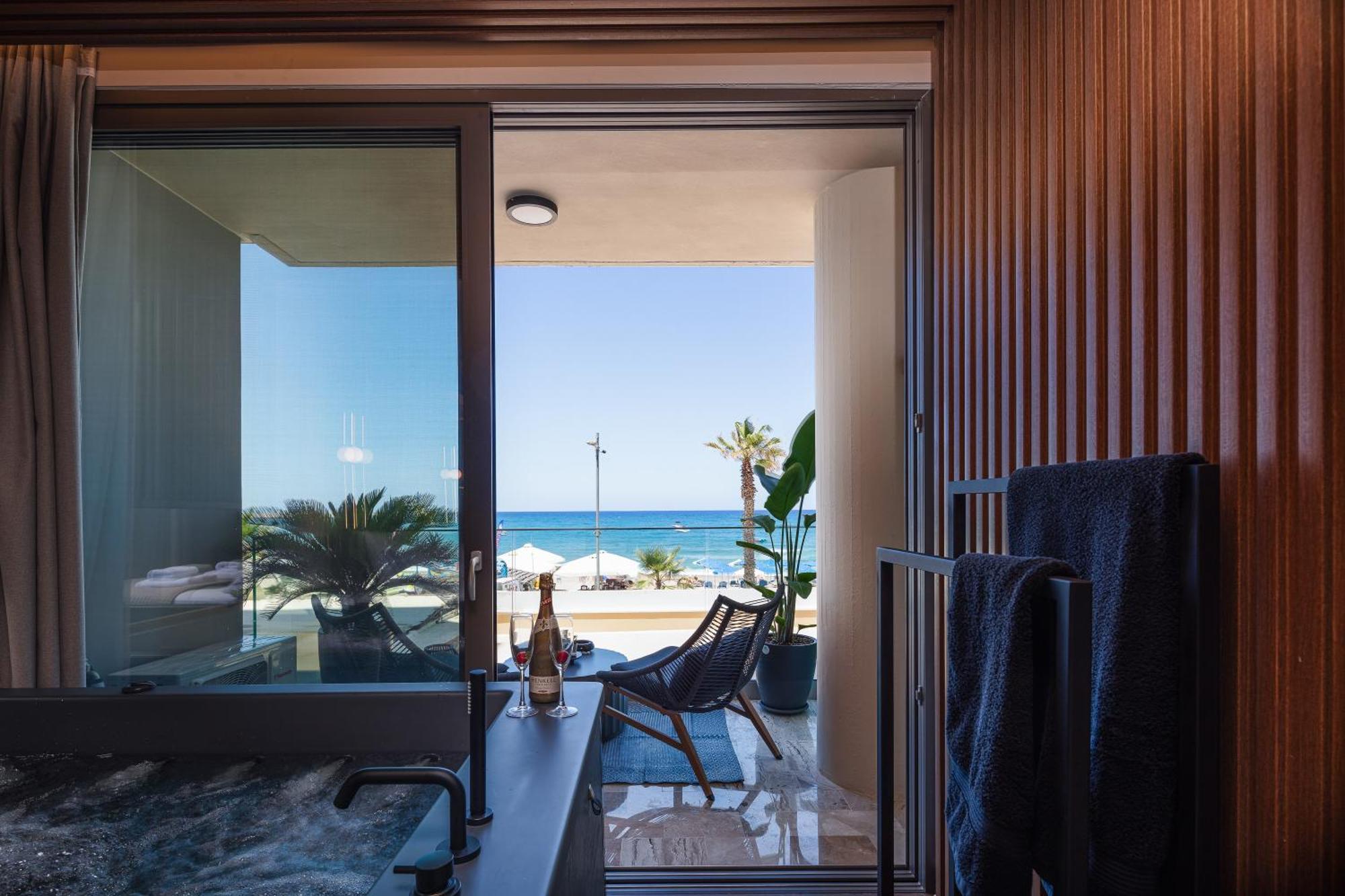 La Vie En Mer Apartments Réthimno Kültér fotó