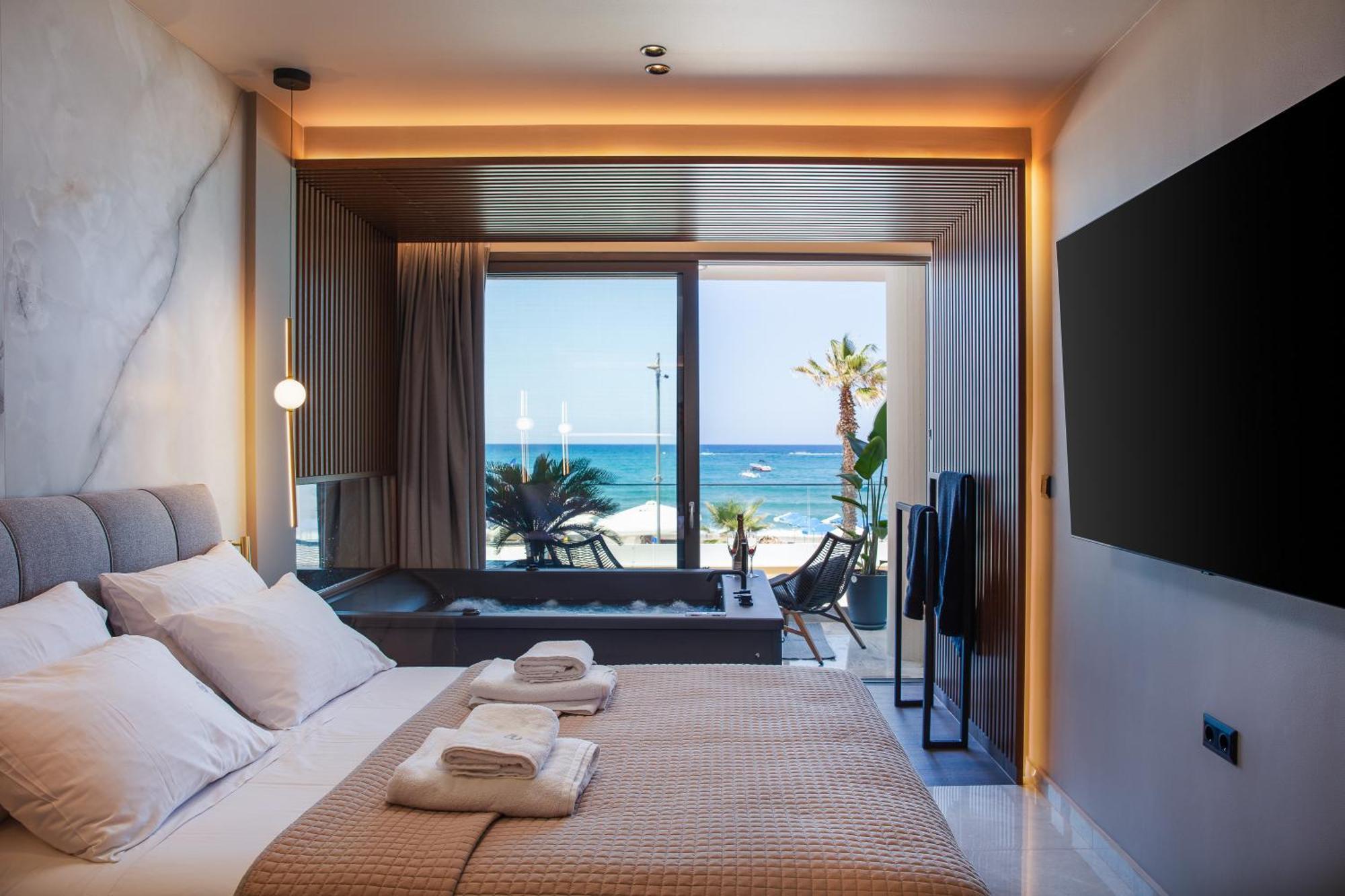La Vie En Mer Apartments Réthimno Kültér fotó