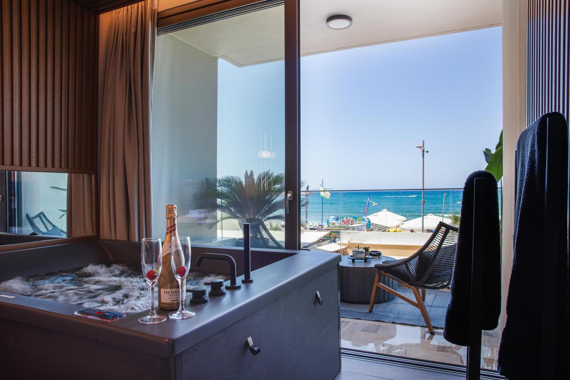 La Vie En Mer Apartments Réthimno Kültér fotó